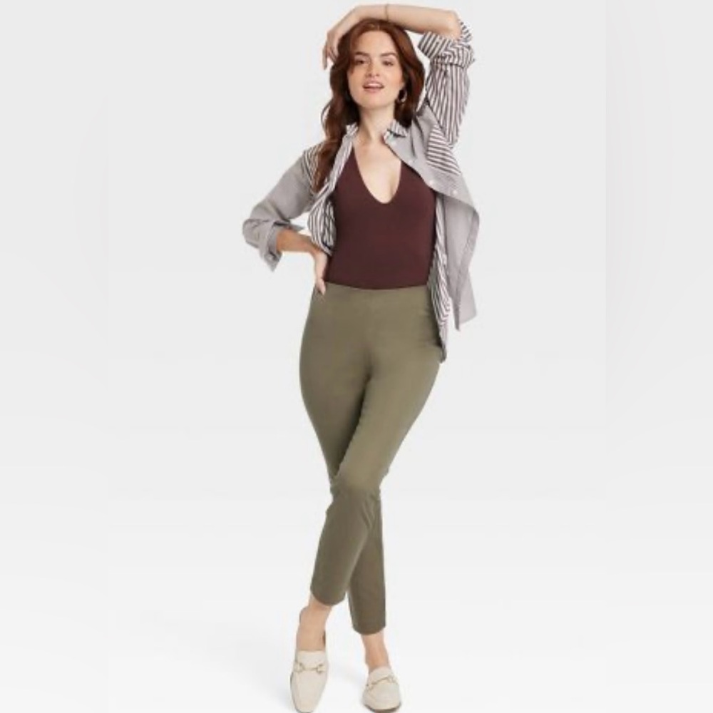 A New Day PINK Women’s Crop Work/Office Pant